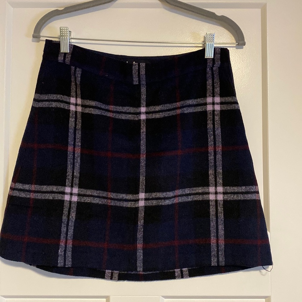 Plaid skirt “Mad for Plaid” from Lulus Medium